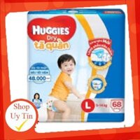 (Giá sốc) (Xả kho) Bỉm quần Huggies size L68 mẫu mới (ktsxuan)