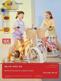 [GIÁ SỐC] Xe đạp trẻ em Muunka mới Xe đẩy trẻ em từ 1 đến 3-6 tuổi Xe đạp bé trai bé gái 8-12 tuổi