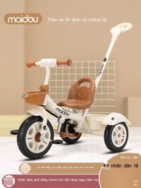[GIÁ SỐC] Xe đẩy trẻ em Maidou xe ba bánh cho bé tập đi xe đạp 1-3-5 tuổi xe đẩy trẻ em xe đạp
