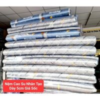 🛑GIÁ SỐC_ẢNH THẬT🛑 Nệm Cao Su Nhân Tạo Hàn Quốc Dày 5cm Đủ SIze, BH 10 Năm, Không Xẹp Lúng, Nệm Topper Cao Cấp_Hỏa Tốc