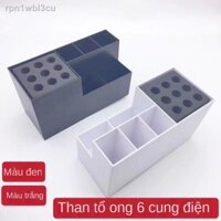 [GIÁ SỐC]Dụng cụ làm tóc nói chung Hộp đựng kéo đồ cắt Cửa hàng vị trí Máy tính để bàn hoàn thiện
