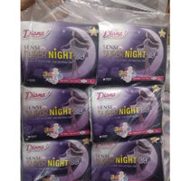 [GIÁ SỐC]Sỉ Nguyên Thùng 48 Gói Diana SENSI Supernight 29Cm 35Cm- Băng vệ sinh ban đêm Mặt bông - Thanh Ngân Shop Shop