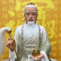 Giả sứ Hồng Quân lão đức thiên tôn thần tượng tam thanh nguyên thủy linh bảo đạo tổ sư gia dụng phụng đồ trang trí Phong