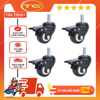 Giá tại kho >  bánh xe gắn chân bàn máy may [ bộ 4 bánh ] may mặc
