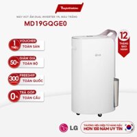 [GIÁ TẠI KHO] Máy hút ẩm LG Chính Hãng Dual Inverter 19L (Trắng) - MD19GQGE0 - MD16GQSE0