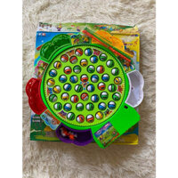 [Giá tại xưởng] Bộ đồ chơi câu cá loại to 45 con đĩa xoay có nhạc fishing - Trò chơi giáo dục cho bé trai và bé gái