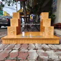 (Giá Tại Xưởng)Bàn kê gỗ cao su đặt bàn thờ ông địa 127x 88cm giá rẻ nhất thị trường Lh : 0933.159.286