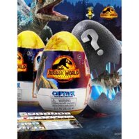 [Giá thanh lý chính hãng] Hình trứng khủng long Jurassic World trong hộp mù, mô hình động vật thực tế, đồ chơi cho bé trai