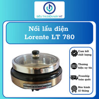 (GIÁ THANH LÝ) Nồi lẩu điện Lorente LT-780 - Công suất 1600W, Dung tích 4L, Lòng nồi dời Inox, Đa dạng chức năng nấu