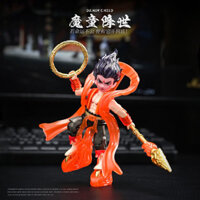 Giá thấp trong thời gian có hạn, bộ sưu tập xu hướng quốc gia Magic Boy Naohai, khối xây dựng Lego tương thích, hộp mù mô hình Nezha 2, đồ trang trí nhỏ, quà tặng để bàn 2.8