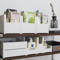 giá thấp♀♘Hộp lưu trữ tủ Shuwu ngăn kéo Nhật Bản mỹ phẩm nhà bếp cung cấp đồ dùng để bàn Giỏ đựng