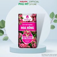 Giá Thể Trồng Hoa Hồng Sfarm Nguồn Dinh Dưỡng Đa Dạng, Đầy Đủ Và Hoàn Toàn Hữu Cơ - Bao 20dm3 ~ 7kg