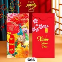 [GIÁ TỐT] 1000 BAO LÌ XÌ TẾT 2025 GIẤY C150 CỨNG, DÀY