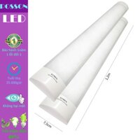 Giá Tốt -  2 Đèn bán nguyệt 1m2 tuyp Led 1,2m 36w sáng trắng-vàng nắng Posson LTC-120-120G