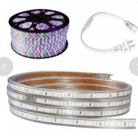 Giá Tốt -  20m led dây 5050 RGB 220V và rắc cắm nguồn