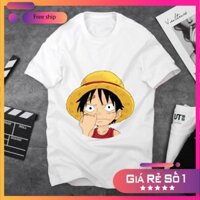 GIÁ TỐT -  ⚡️FREESHIP⚡️Áo Thun In Hình Monkey D. Luffy cực kỳ "Cute" - One Piece  / có size trẻ em