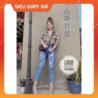 [GIÁ TỐT] ÁO SƠ MI KẺ CARO TÚI HỘP BA MÀU HOT - (Sp sẵn)