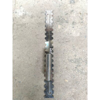 (Giá Tốt) Bay Răng Cưa Inox , Bàn Răng Cưa Ốp Lát Gạch , Bàn Gạt Keo Ốp Dán Gạch 60cm Chuẩn Inox