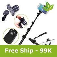 [Giá tốt] Bộ Tripod YT228 + Gậy chụp hình YT1288 hỗ trợ ship