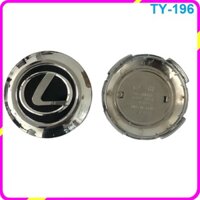 [GIÁ TỐT - CHÍNH HÃNG 100%] Logo chụp mâm, ốp lazang bánh xe ô tô Lexus LX470, đường kính 9.5, chân cài 9.4cm, cao 2.5cm