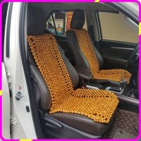 [GIÁ TỐT - CHÍNH HÃNG 100%] Hạt gỗ tựa lưng massage lót ghế ô tô chất liệu 100% gỗ Pơ Mu tự nhiên