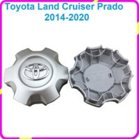 [GIÁ TỐT - CHÍNH HÃNG 100%] Logo chụp mâm, ốp lazang bánh xe ô tô Toyota Land Cruiser Prado 2014-2020, chất liệu nhựa AB