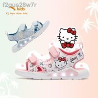 [GIÁ TỐT CHỌN MẪU]Giày xăng đan trẻ em anta cho bé gái mùa hè chính thức nhẹ dép hellokitty công chúa nhỏ ngọt ngào