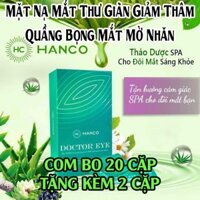 giá tốt Chuẩn hàng Kèm Quà Tặng - CB 20 Cặp Tặng 2 Cặp Mặt Nạ Mắt Thư Giãn Giảm Thâm Doctor Eye