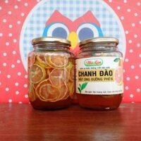 [Giá tốt] Combo 2 hũ chanh đào ngâm mật ong đường phèn 500ml
