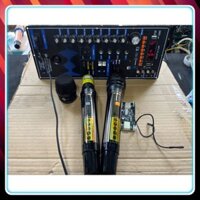 🔥GIÁ TỐT🔥 Combo Mạch Loa Kéo  Reverd Và Cặp Micro UGX 23 Kim Loại Sóng UHF Cao Cấp