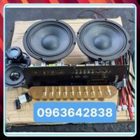 🔥GIÁ TỐT🔥 COMBO RÁP LOA KÉO XÁCH TAY MINI 2 BASS 16