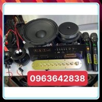 🔥GIÁ TỐT🔥 combo ráp loa kéo xách tay mini 2 bass 20 (không vỏ thùng)