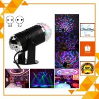 GIÁ TỐT  ĐÈN LED XOAY VŨ TRƯỜNG 7 MÀU SÂN KHẤU