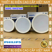 [GIÁ TỐT] Đèn Ốp Trần Philips hình tròn, lắp nổi DN027C G3(mới) Công suất (9W, 12W, 15W, 19W), bảo hành chính hãng 2 năm