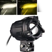 (Gía tốt) Đèn trợ sáng xe máy ô tô S40 Plus 9v-80v cốt vàng pha trắng 65W chống nước hàng cao câp