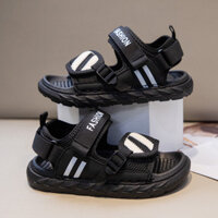 [giá tốt] Dép quai hậu sandal 3 sọc đi học cho bé trai bé gái đế mềm êm nhẹ chân cho trẻ em mẫu mới 2024 520 size 26-36