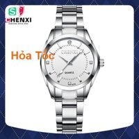 [GIA TOT] Đồng Hồ Nữ CHENXI Giá Rẻ Dây Kim Loại Cao Cấp Mặt Đồng Hồ Đính Đá Đẹp,Chống thấm nước