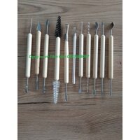 [Giá Tốt] Dụng cụ nặn đất sét, điêu khắc bộ 11 cây