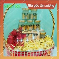 [Giá tốt]  Giỏ quà biếu 6 hủ yến sào cao cấp 30% yến an toàn