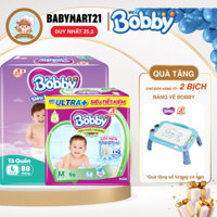 (Giá tốt HN) Tã bỉm quần Bobby ULTRA+ siêu tiết kiệm đủ size M96/ L88/ XL76/ XXL70