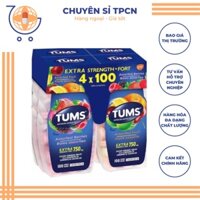 💥GIÁ TỐT💥 Kẹo ngậm Tums Extra Strength 750 giảm ợ chua ( 100 viên)
