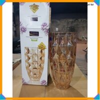 [GIÁ TỐT] Lọ hoa thủy tinh vàng cực sang, dày dặn, chắc chắn Tiện ích Online