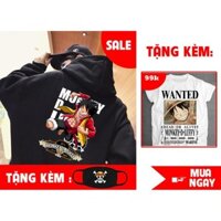 GIÁ TỐT -  Mẫu áo Hoodie in hình Luffy giá rẻ xả kho - Fan One Piece nào cũng nên có  / sp bán chạy