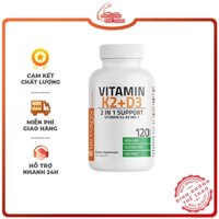 [GIÁ TỐT NHẨT] BRONSON VITAMIN K2 + D3 | Tăng Miễn Dịch Hỗ Trợ Xương Khớp