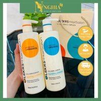 [GIÁ TỐT NHẤT]  Cặp dầu gội xả Olexrs Argan Oil Collagen Hair Salon cho tóc khô hư tổn - 500ml