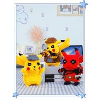 [GIÁ TỐT NHẤT] Đồ chơi xếp hình lego, đồ chơi láp ráp hình thú đáng yêu nhiều mẫu