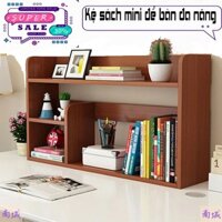 [GIÁ TỐT NHẤT] Kệ sách gô mini để bàn đa năng đồ dùng học tập 4 ngăn lắp ghép dễ dàng Nem365