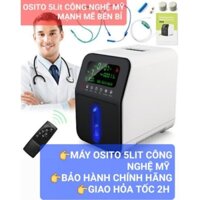 "GIÁ TỐT NHẤT" Máy tạo oxy y tế gia đình OSITO  5lit SYK - 608 công nghệ Mỹ