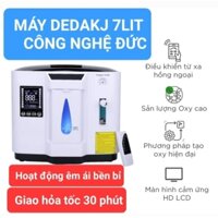 "GIÁ TỐT NHÂT "Máy tạo oxy y tế gia đình DEDAKJ - DE - 1A 7lit công nghệ Đức BH 6 tháng
