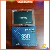 [Giá Tốt Nhất] Ổ CỨNG SSD 240GB MICRONS MS400 2.5'' SATA III - CHÍNH HÃNG - BẢO HÀNH 36 THÁNG TẶNG KÈM DÂY SATA